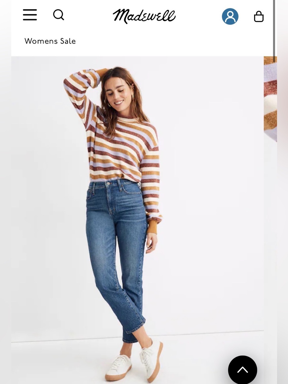 Madewell Classic Straight Leg Women's Denim Jeans in Coldbrook Wash